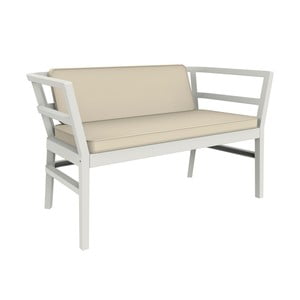 Biele záhradné sofa Resol Click-Clack
