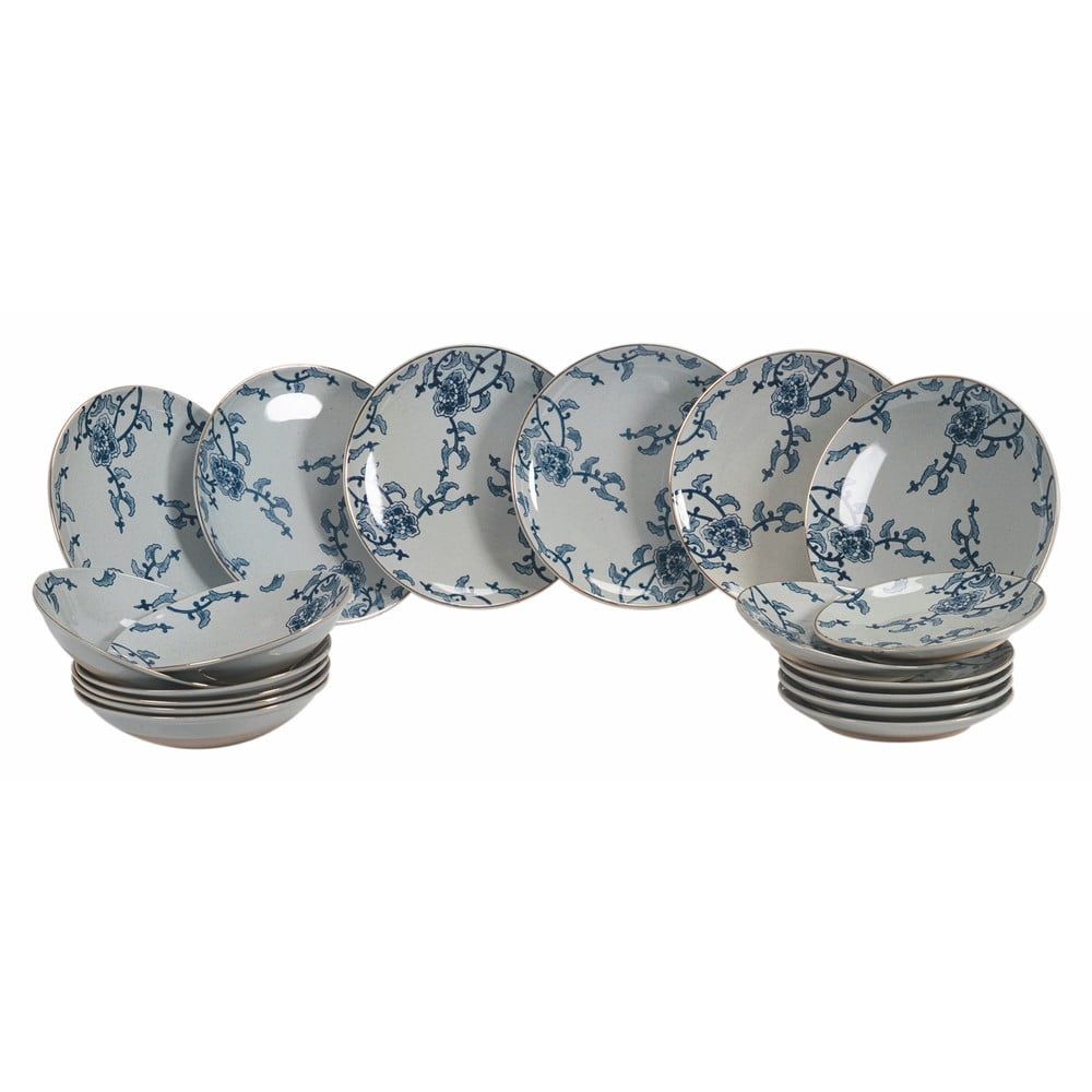 E-shop 18-dielna súprava porcelánových tanierov Villa d'Este Hamasei