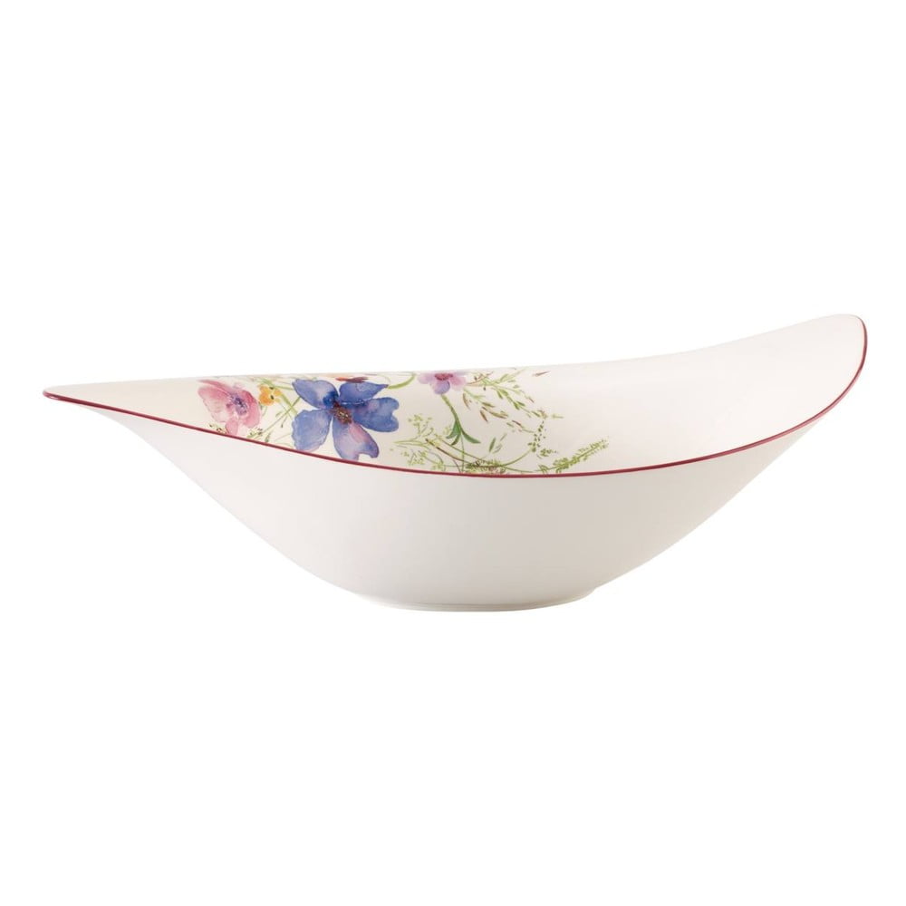 Obrázok Biela porcelánová šalátová misa s motívom kvetín Villeroy & Boch Mariefleur Serve, 3,8 l