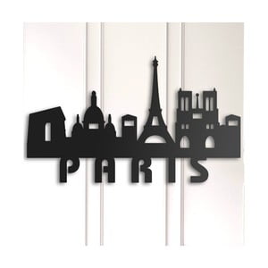 Kovová nástenná dekorácia Paris
