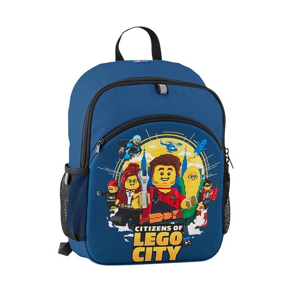 Tmavomodrý detský batoh LEGO® City Citizens, 11 l