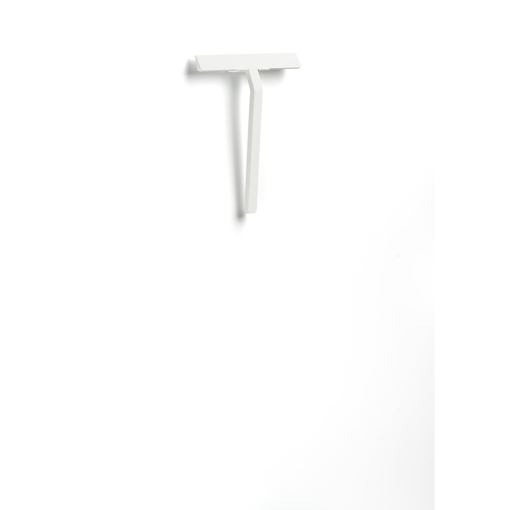E-shop Biela kúpeľňová stierka so stojanom Zone Rim, šírka 22 cm
