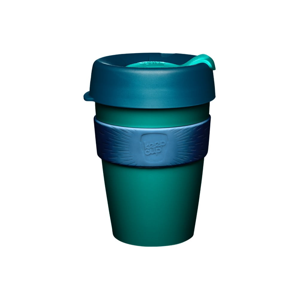 E-shop Zeleno-modrý cestovný hrnček s vekom KeepCup Polaris, 340 ml