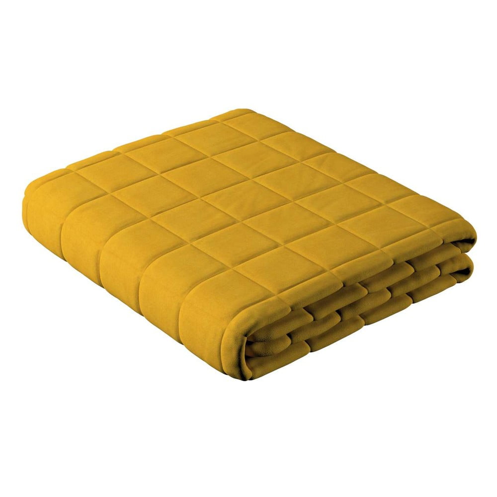 E-shop Prešívaná detská posteľná prikrývka 160x100 cm Lillipop - Yellow Tipi