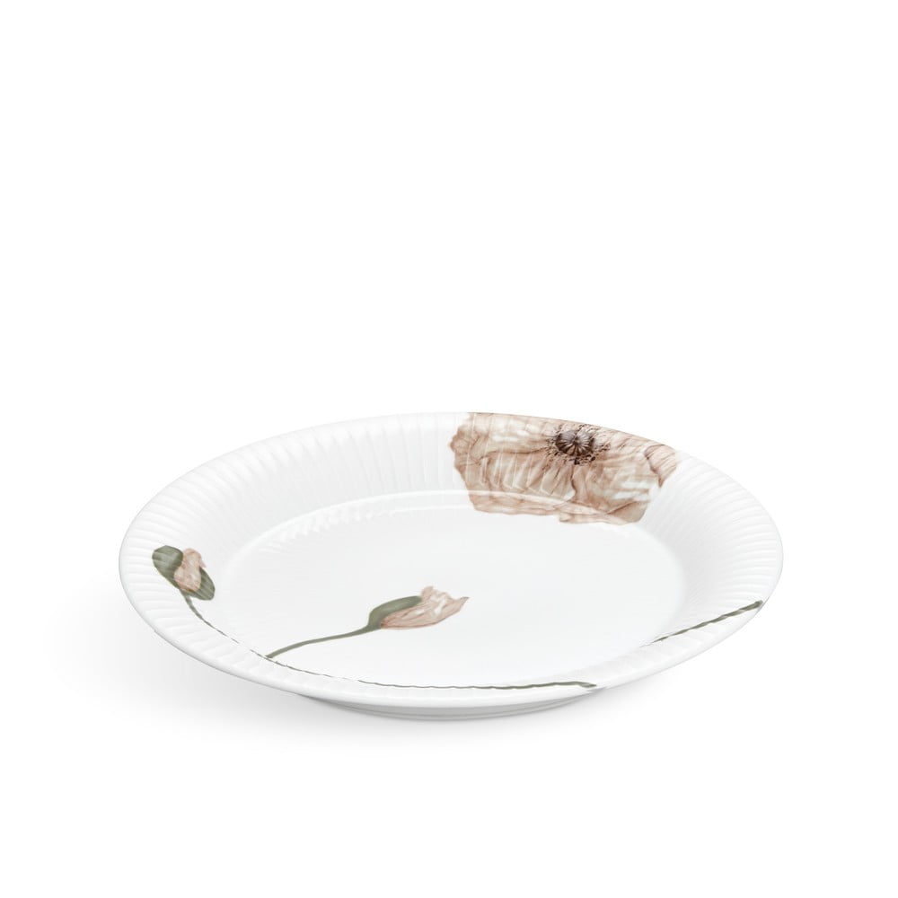 Obrázok Biely porcelánový tanier Kähler Design Hammershøi Poppy, ø 27 cm