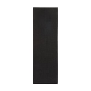 Čierny behúň BT Carpet Sisal, 80 × 500 cm