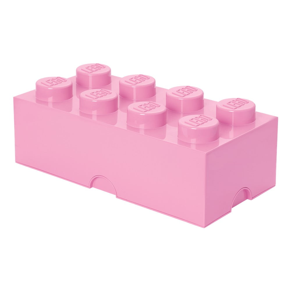 E-shop Svetloružový úložný box LEGO®