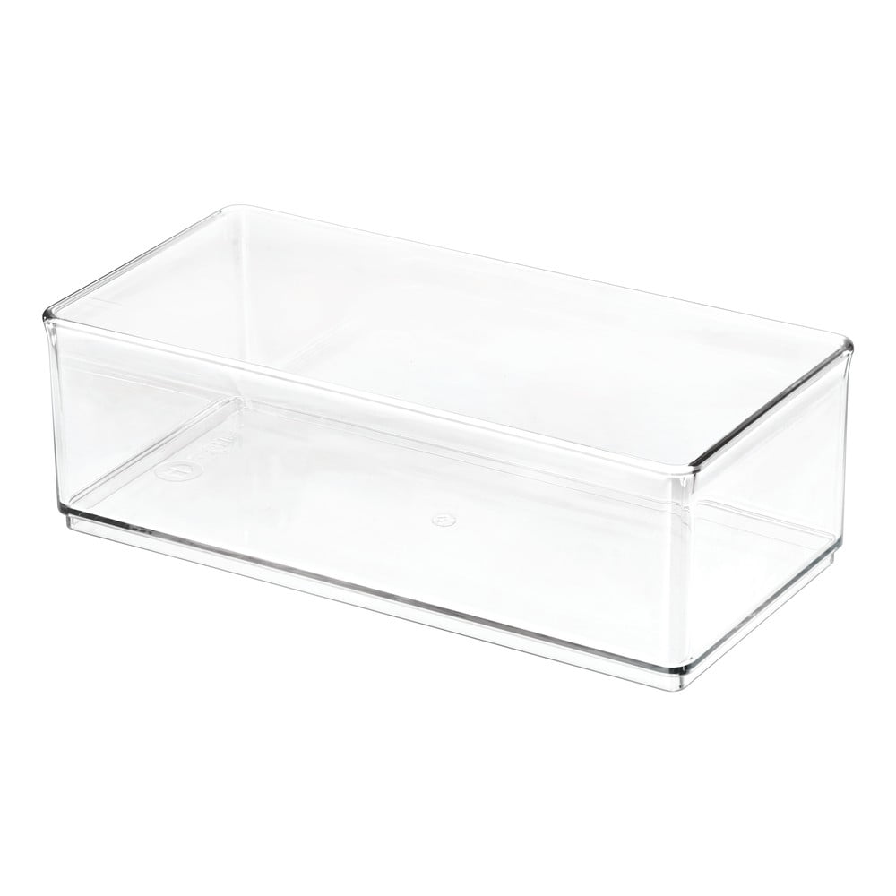 Obrázok Transparentný úložný box iDesign The Home Edit, 11,9 x 24 x 8,1 cm