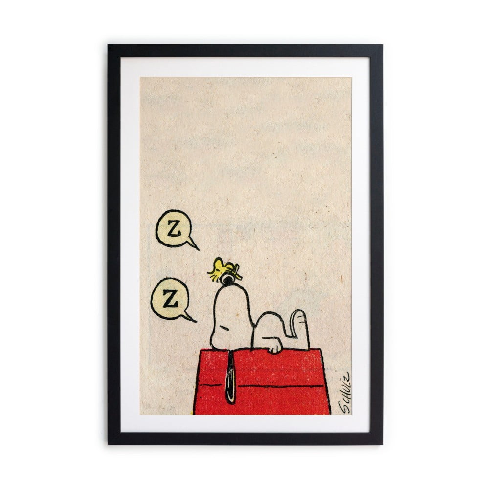 Obrázok Obraz Really Nice Things Snoopy Sleeps, 40 × 60 cm