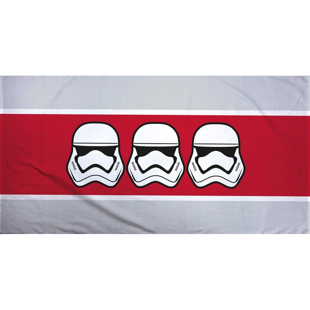 Obrázok Halantex Osuška Star Wars Stormtroopers stripe, 70 x 140 cm