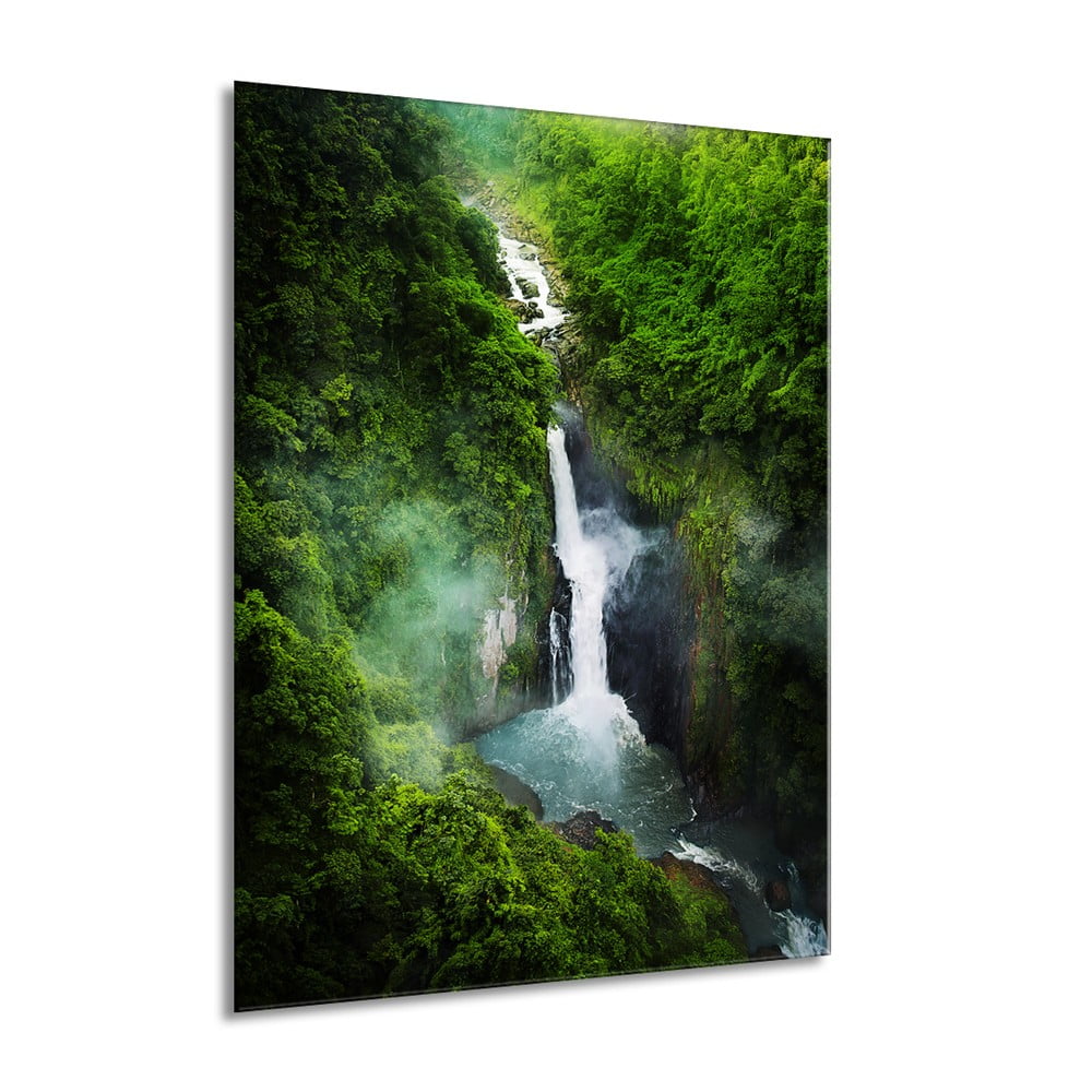 Obrázok Obraz Styler Glas Views Waterfall, 70 × 100 cm