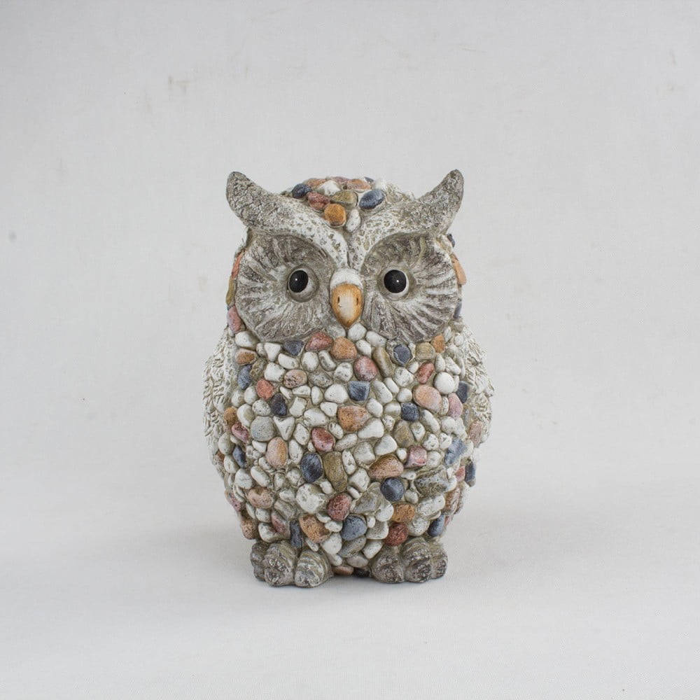 Obrázok Záhradná dekorácia Dakls Garden Deco Owl With Stones, výška 30 cm