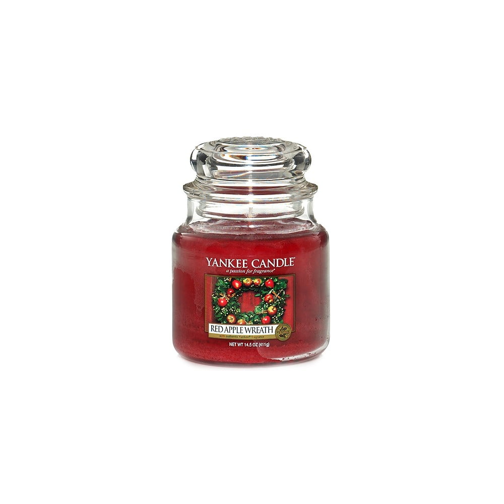 Obrázok Yankee Candle Red Apple Wreath vonná sviečka 411 g Classic stredná 