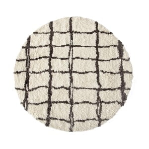 Vlnený koberec Linen Eliseo, ⌀ 200 cm
