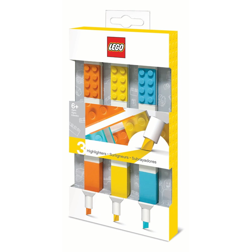 E-shop Súprava 3 zvýrazňovačov LEGO®