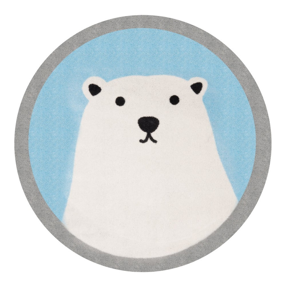 E-shop Detský koberec Zala Living Polar Bear, ⌀ 100 cm