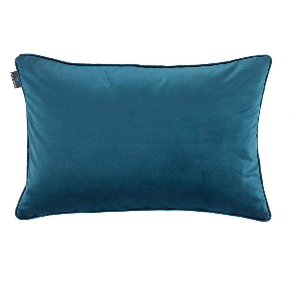 Obrázok Modrá obliečka na vankúš WeLoveBeds Teal, 40 × 60 cm