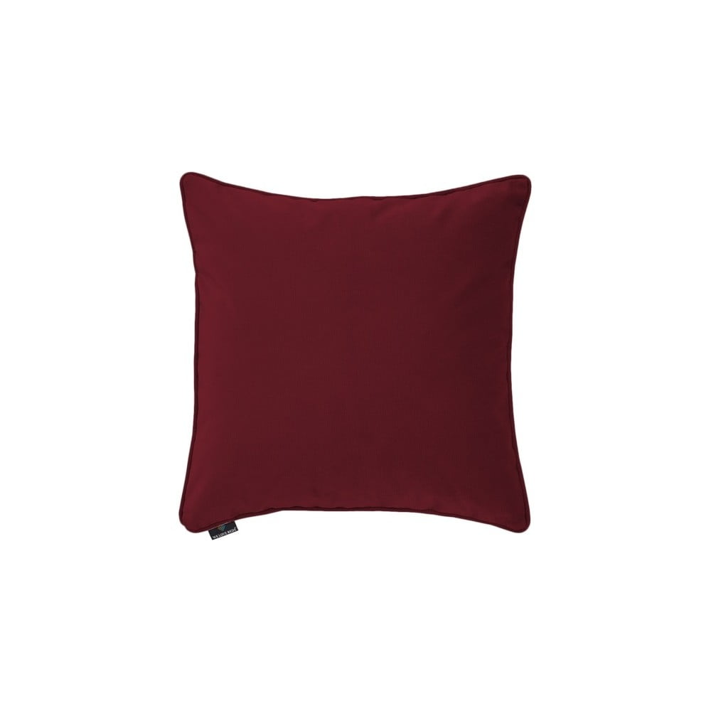 Obrázok Červená obliečka na vankúš WeLoveBeds Elegant Burgundy, 50 × 50 cm