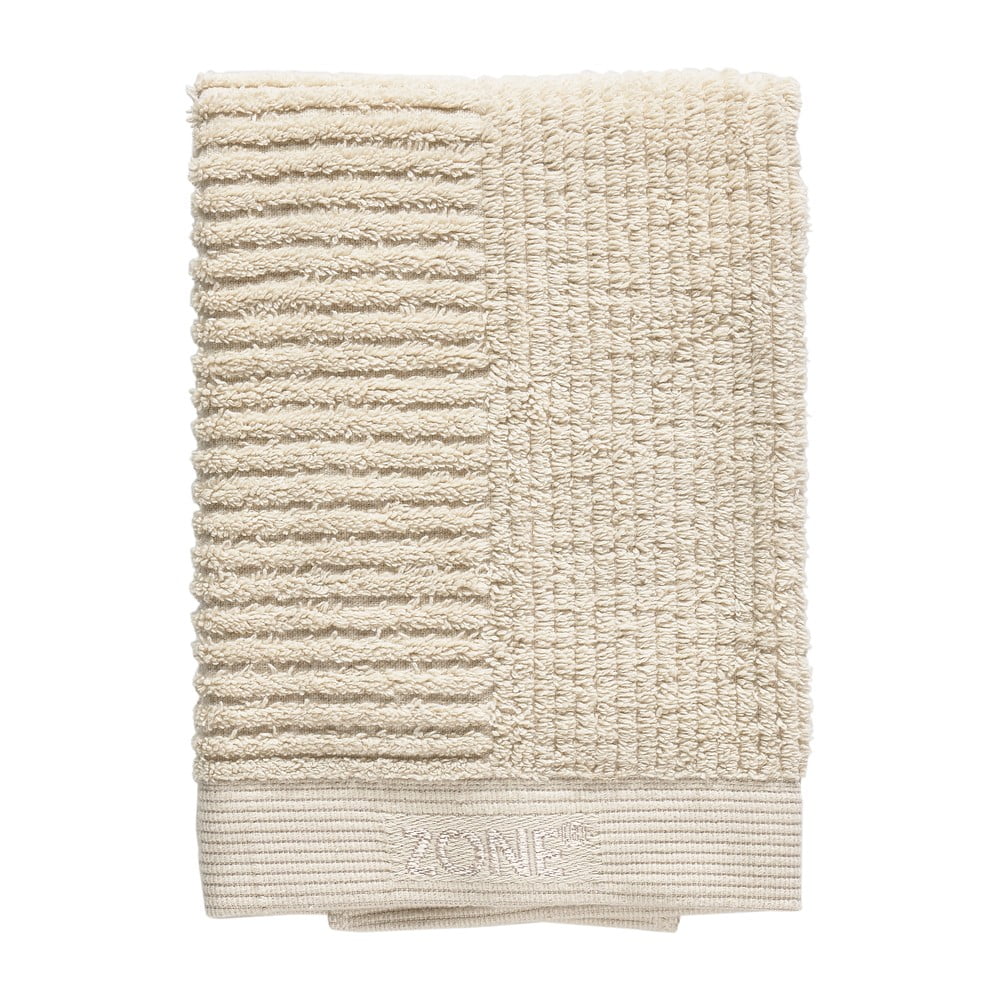 E-shop Béžový bavlnený uterák Zone Classic, 70 x 50 cm