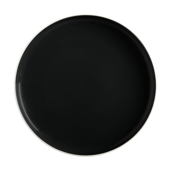 Čierny porcelánový tanier Maxwell & Williams Tint, ø 20 cm