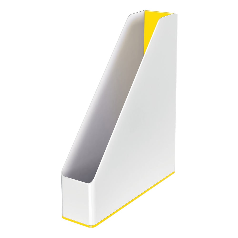 E-shop Bielo-žltý stojan na časopisy Leitz WOW