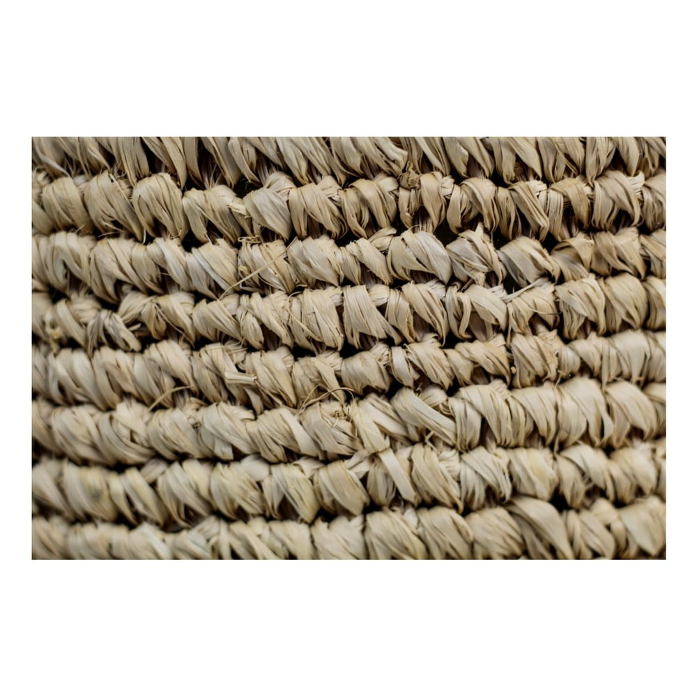 Obrázok Puf z palmového dreva HSM collection Raffia, 40 × 50 cm