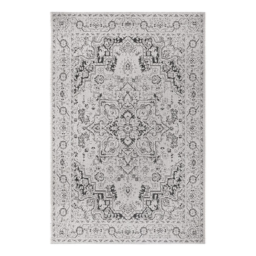 E-shop Čierno-béžový vonkajší koberec Ragami Vienna, 120 x 170 cm