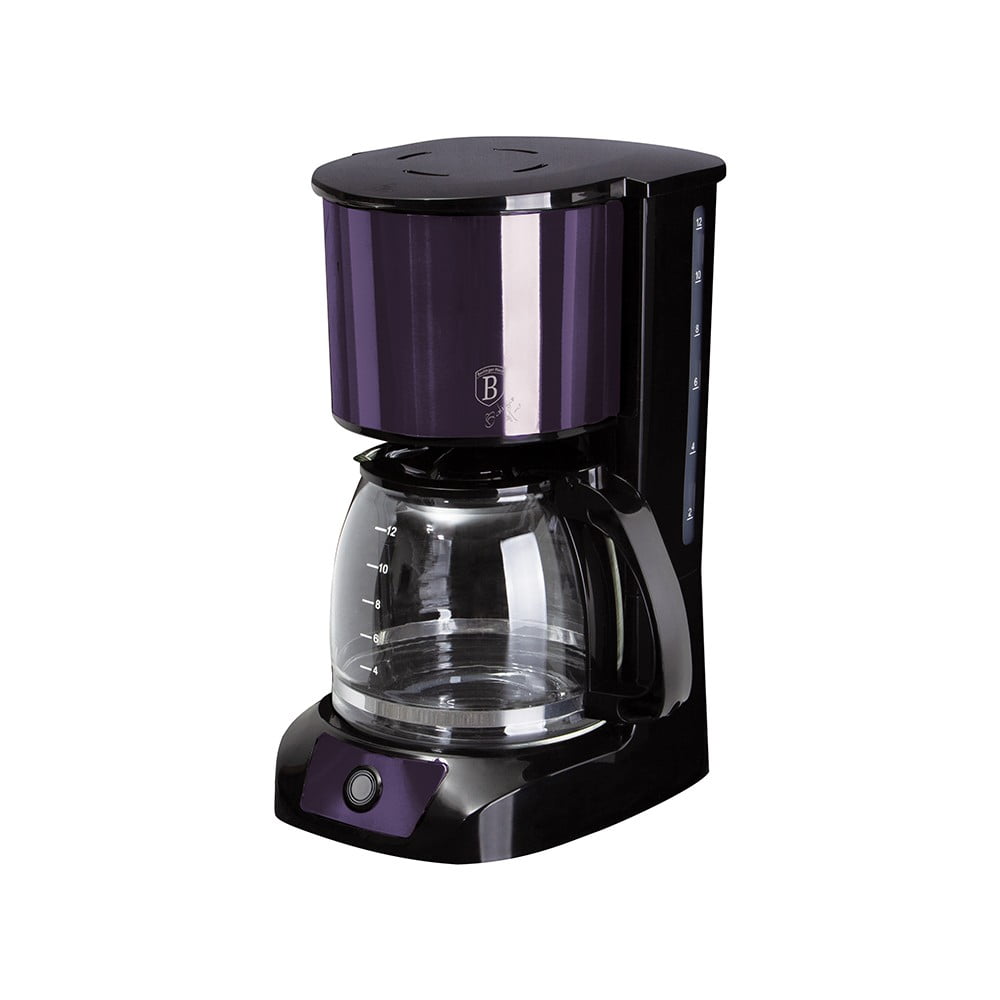 E-shop Fialový kávovar na filtrovanú kávu Purple Metallic Line - BerlingerHaus