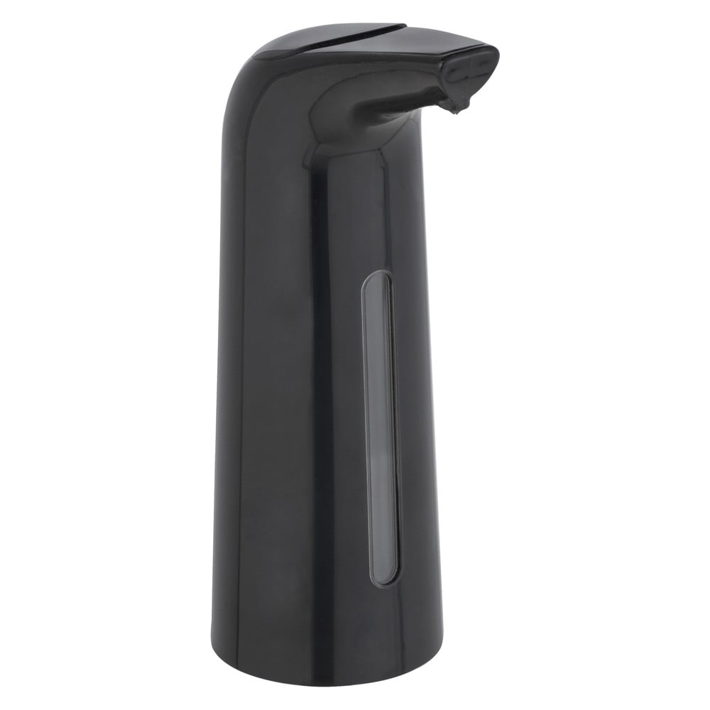 E-shop Čierny automatický plastový dávkovač mydla 0.4 l Larino - Wenko