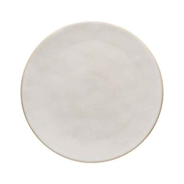 Biely kameninový podnos Costa Nova Roda, ⌀ 28 cm