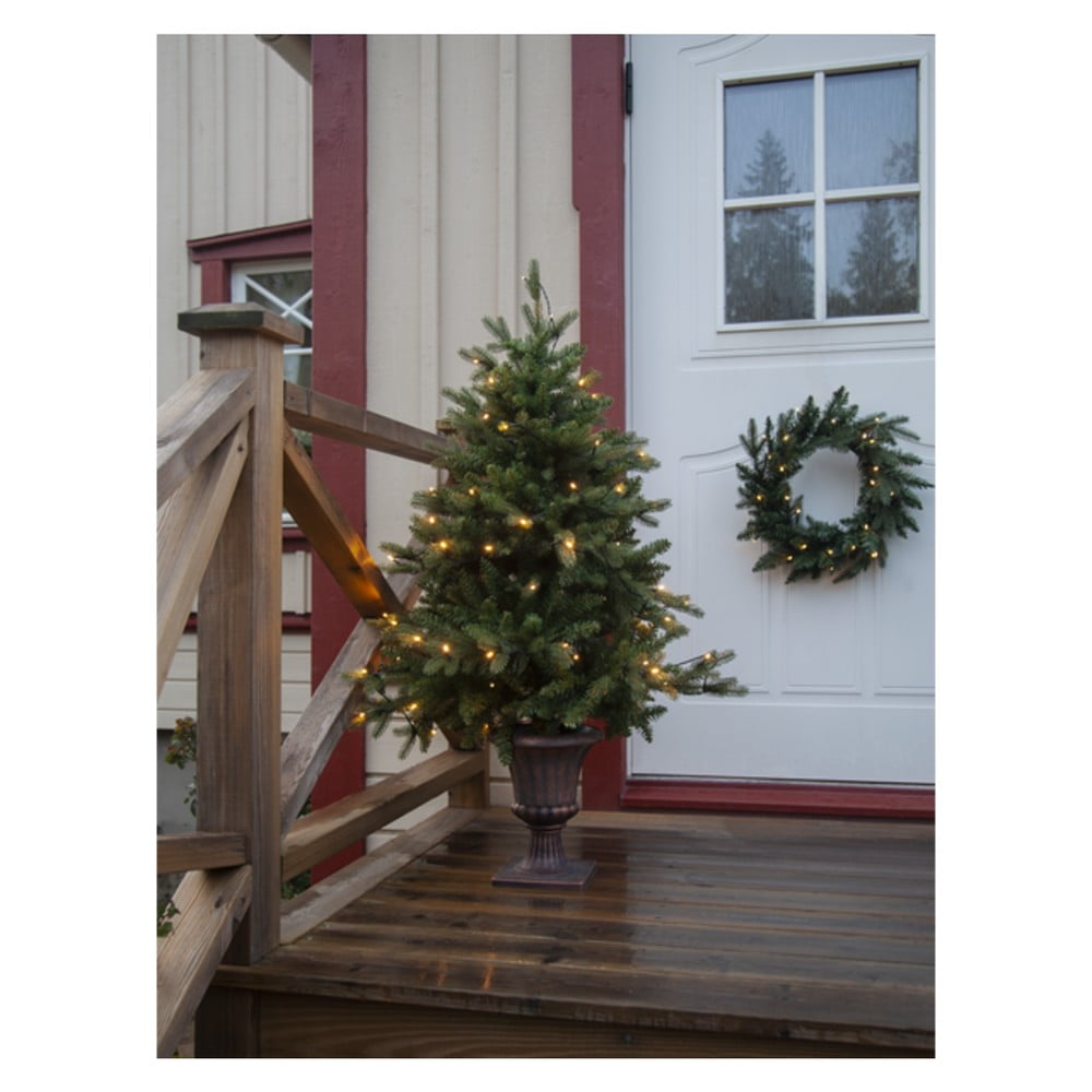 E-shop Umelý vianočný stromček s LED osvetlením Star Trading Byske, výška 120 cm
