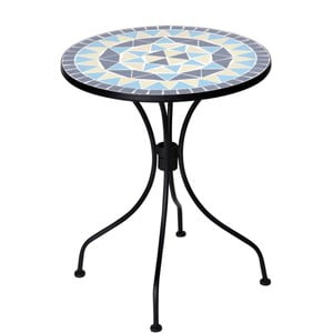 Modro-béžový stôl s mozaikou Butlers Palazzo