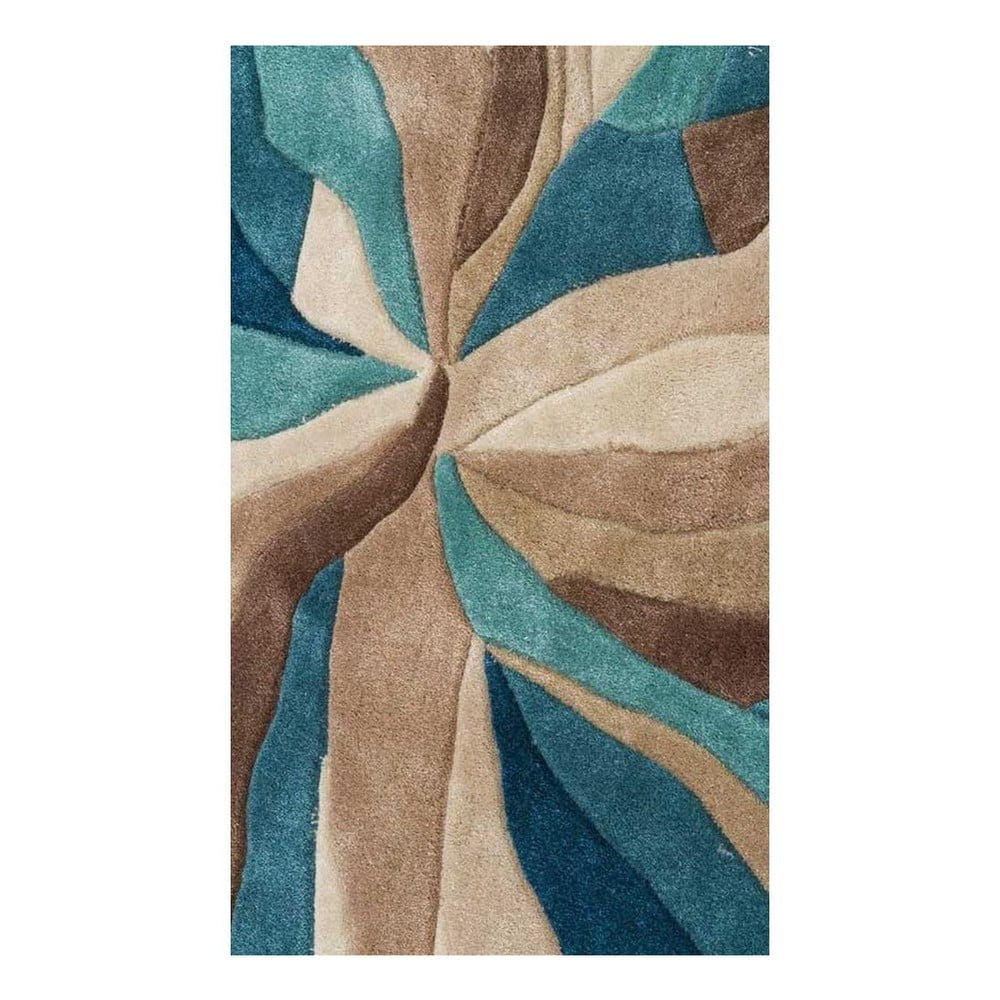 Obrázok Koberec Flair Rugs Splinter Teal, 120 × 170 cm