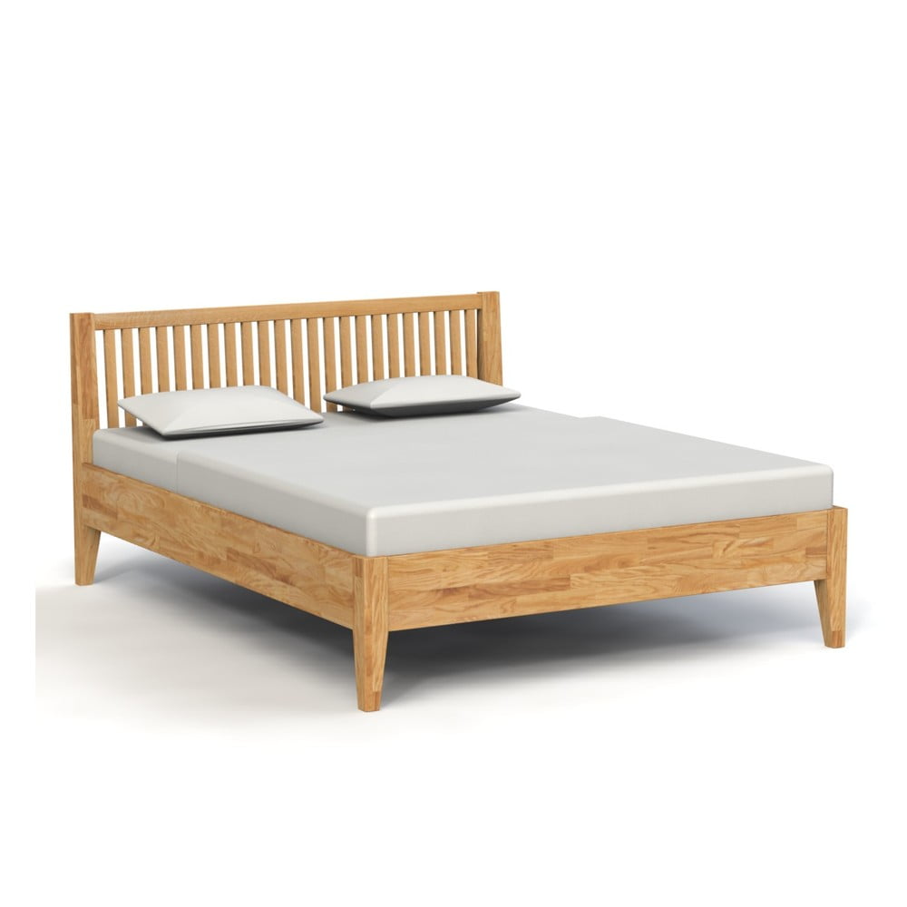 E-shop Dvojlôžková posteľ z dubového dreva 160x200 cm Odys - The Beds