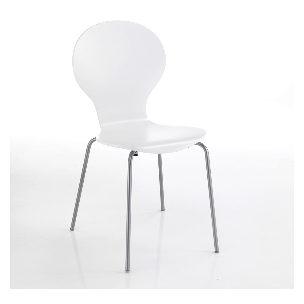 Biele jedálenské stoličky v súprave 2 ks Baldi - Tomasucci