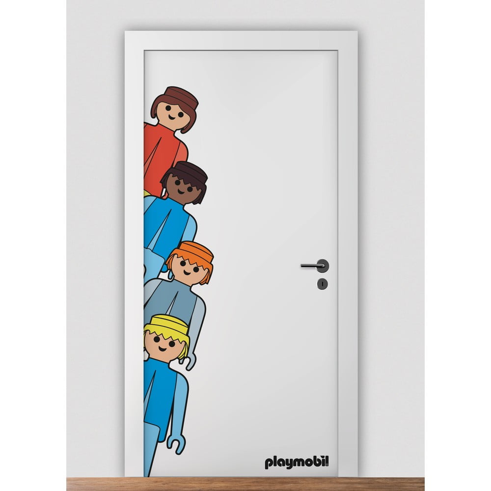 Samolepka na dvere 45x100 cm Puerta – Playmobil