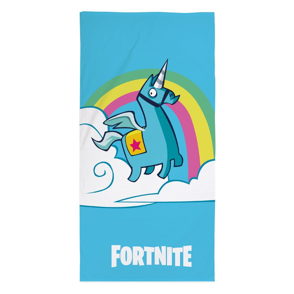 Obrázok Detský bavlnený uterák Halantex Fortnite Unicorn, 70 x 140 cm