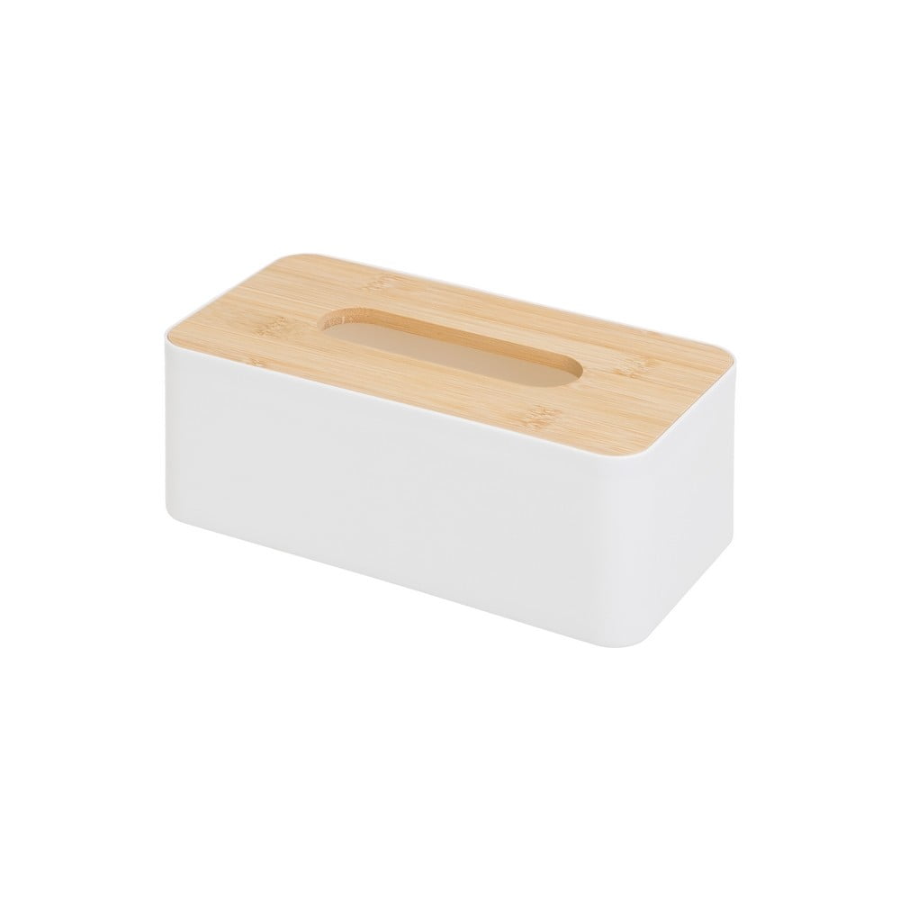 Plastový/bambusový box na vreckovky – Casa Selección