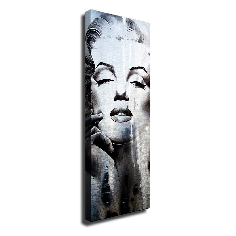 E-shop Nástenný obraz na plátne Marilyn, 30 × 80 cm