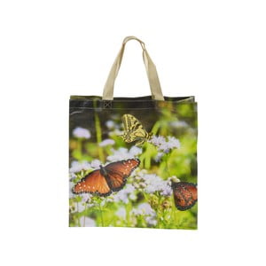 Nákupná taška s potlačou motýľov Ego Dekor Nature