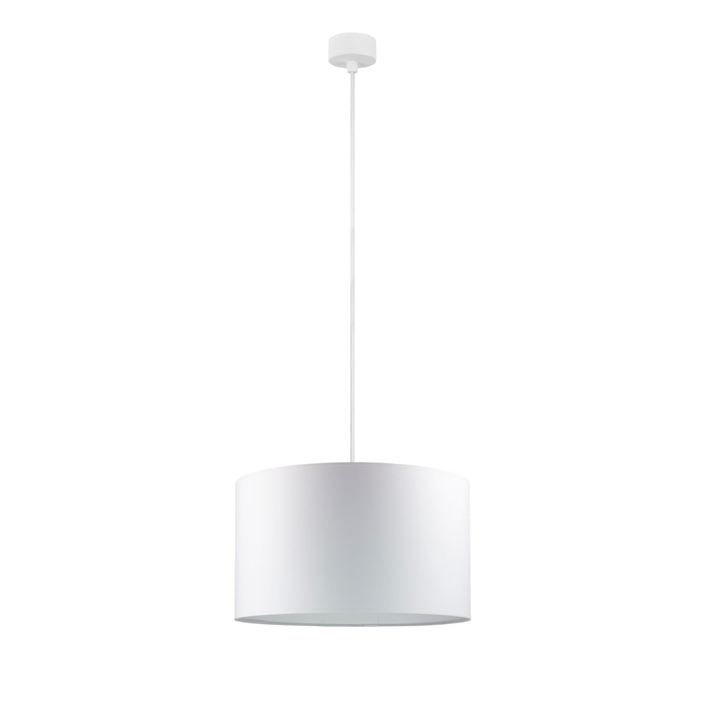 E-shop Biele závesné svietidlo Sotto Luce Mika, ∅ 40 cm