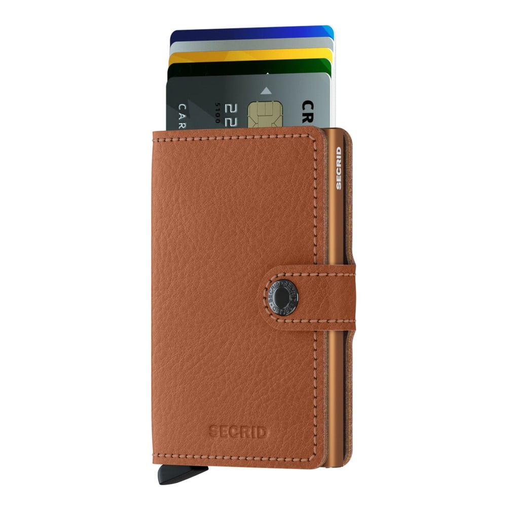 Obrázok Secrid Miniwallet Veg Caramello-Sand-One size hnedé MVg-Caramello-Sand-One size