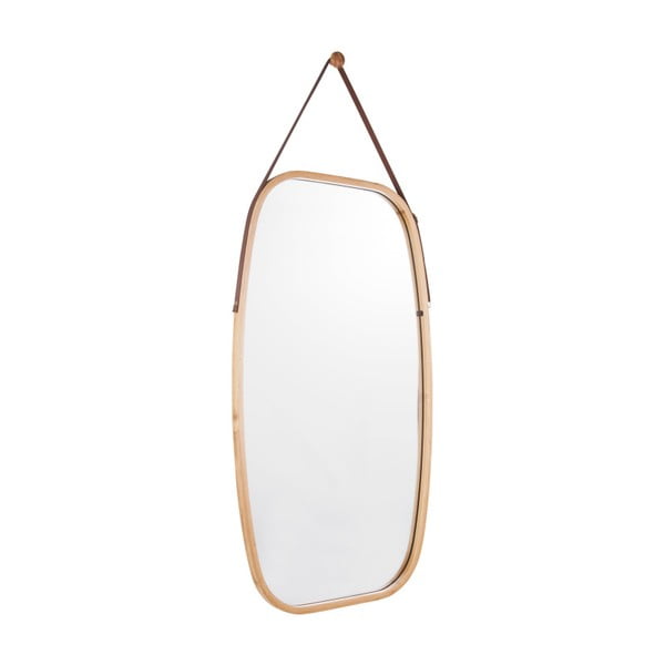 Nástenné zrkadlo v bambusovom ráme PT LIVING Idylic, dĺžka 74 cm