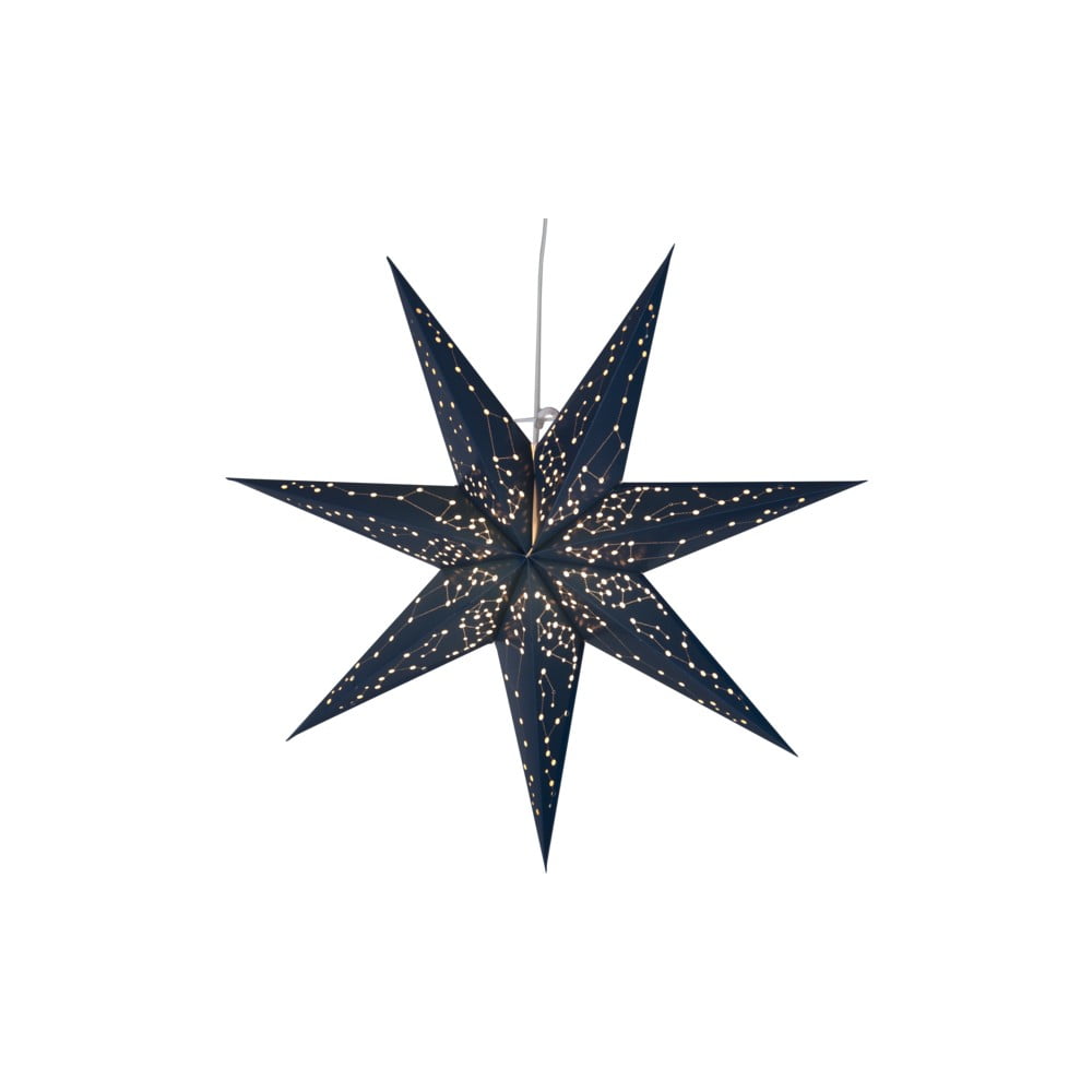E-shop Modrá svietiaca hviezda Star Trading Paperstar Galaxy, ø 60 cm
