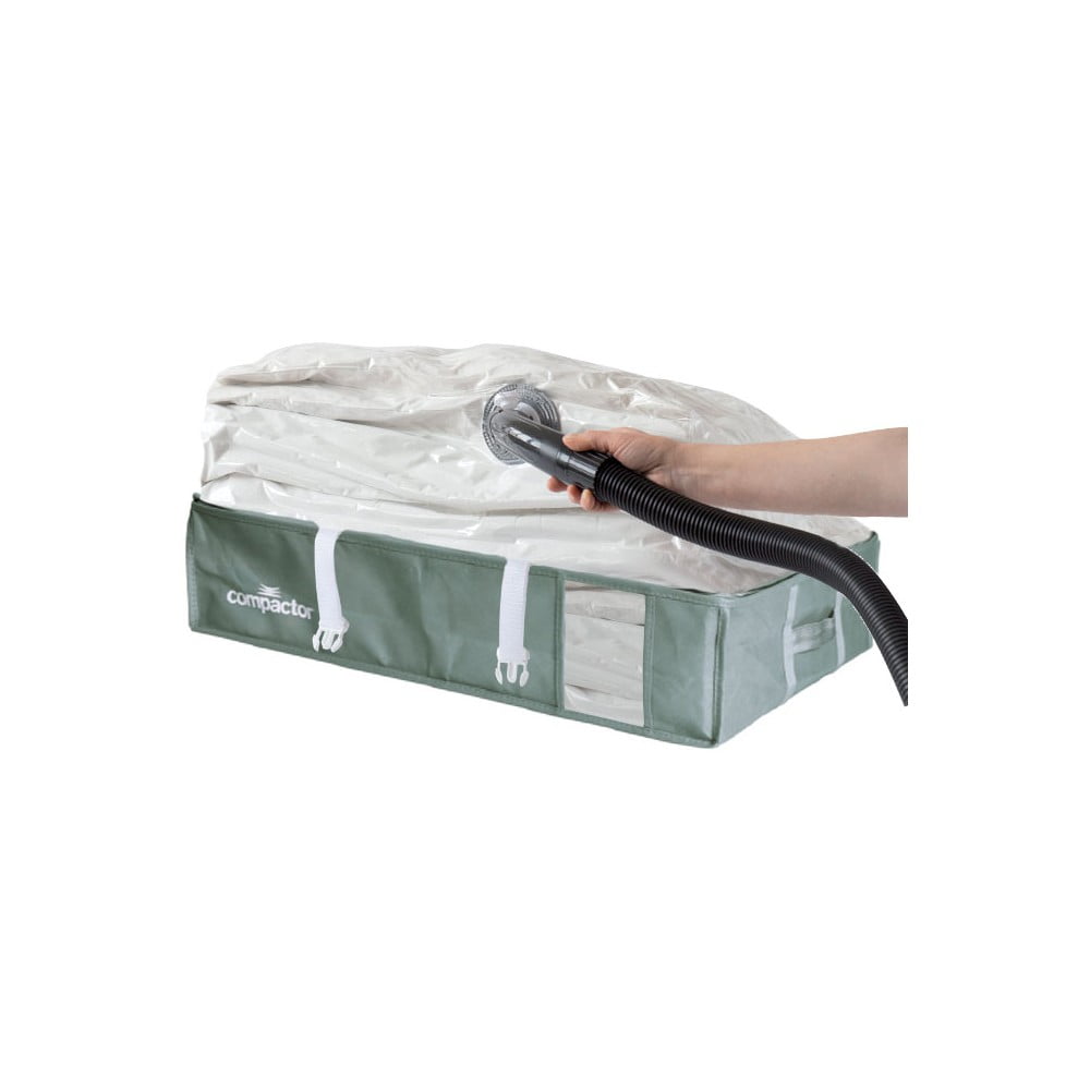 Obrázok Zelený úložný box na oblečenie pod posteľ Compactor XXL Green Edition 3D Vacuum Bag,