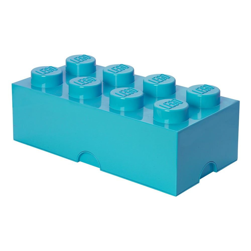 E-shop Azúrovomodrý úložný box LEGO®
