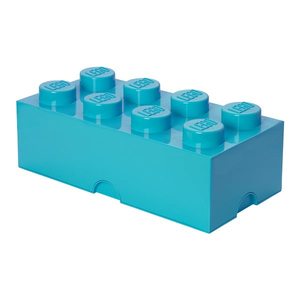 Azúrovomodrý úložný box LEGO®