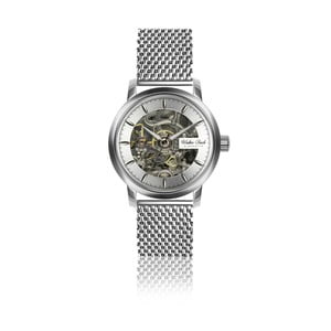 Pánske hodinky s remienkom z antikoro ocele v striebornej farbe Walter Bach Randy