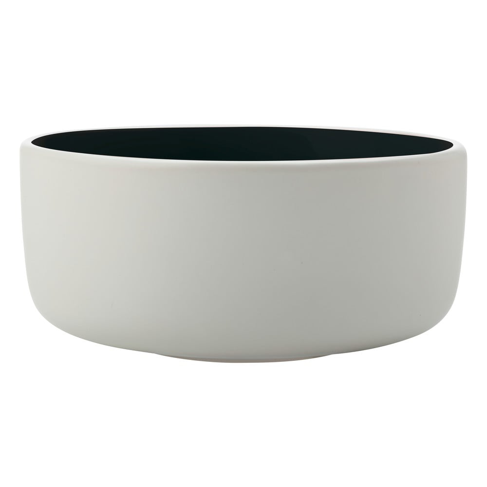 E-shop Čierno-biela porcelánová miska Maxwell & Williams Tint, ø 14 cm