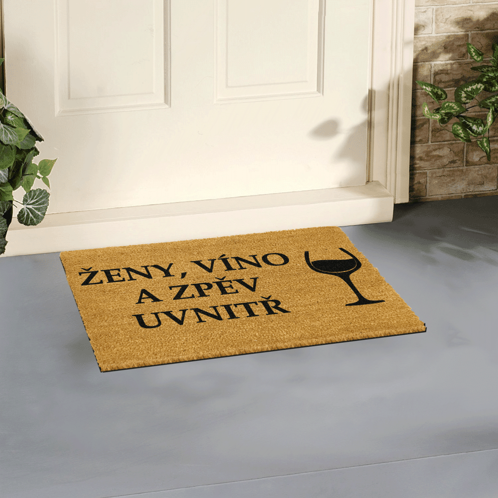 Obrázok Rohožka Artsy Doormats Víno, 40 x 60 cm